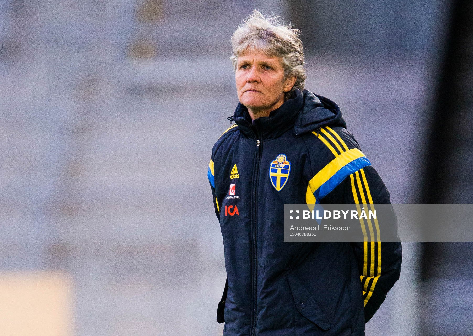 Sveriges förbundskapten Pia Sundhage