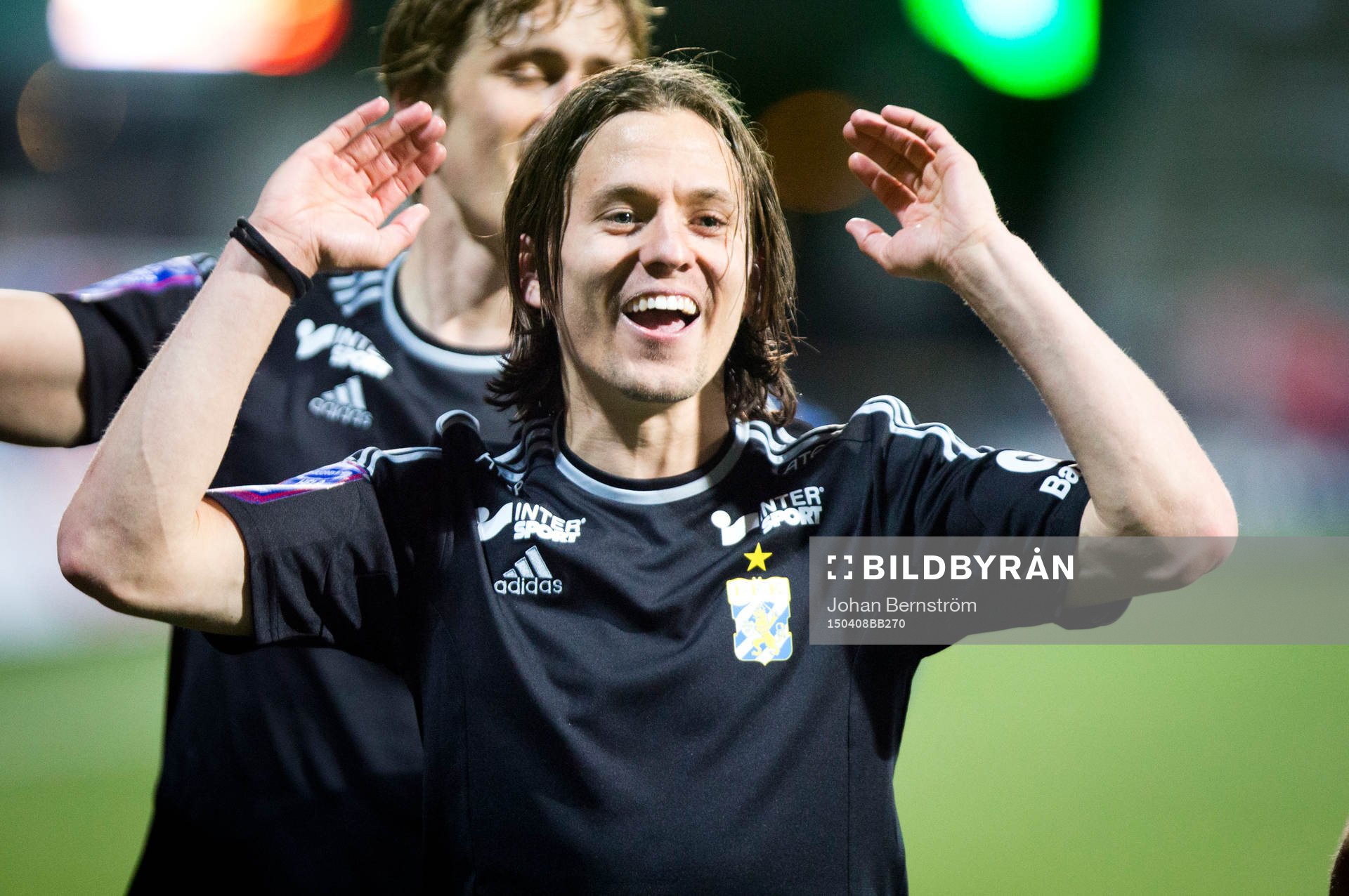 IFK Göteborgs Lasse Vibe jublar