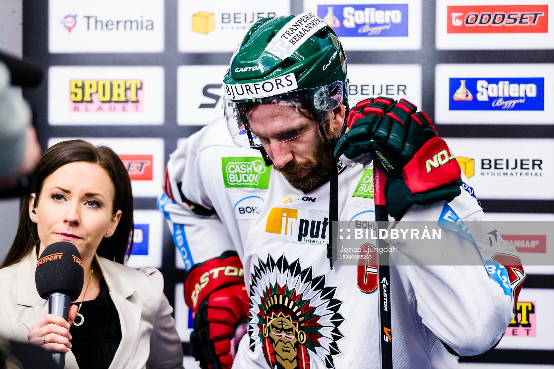 Frölundas Joel Lundqvist deppar