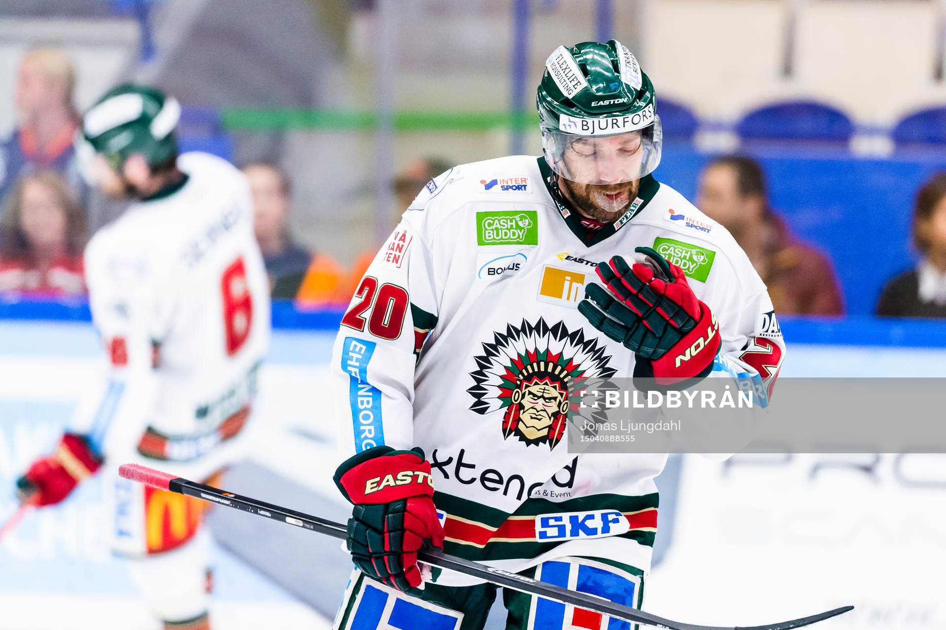 Frölundas Joel Lundqvist hänger med huvudet