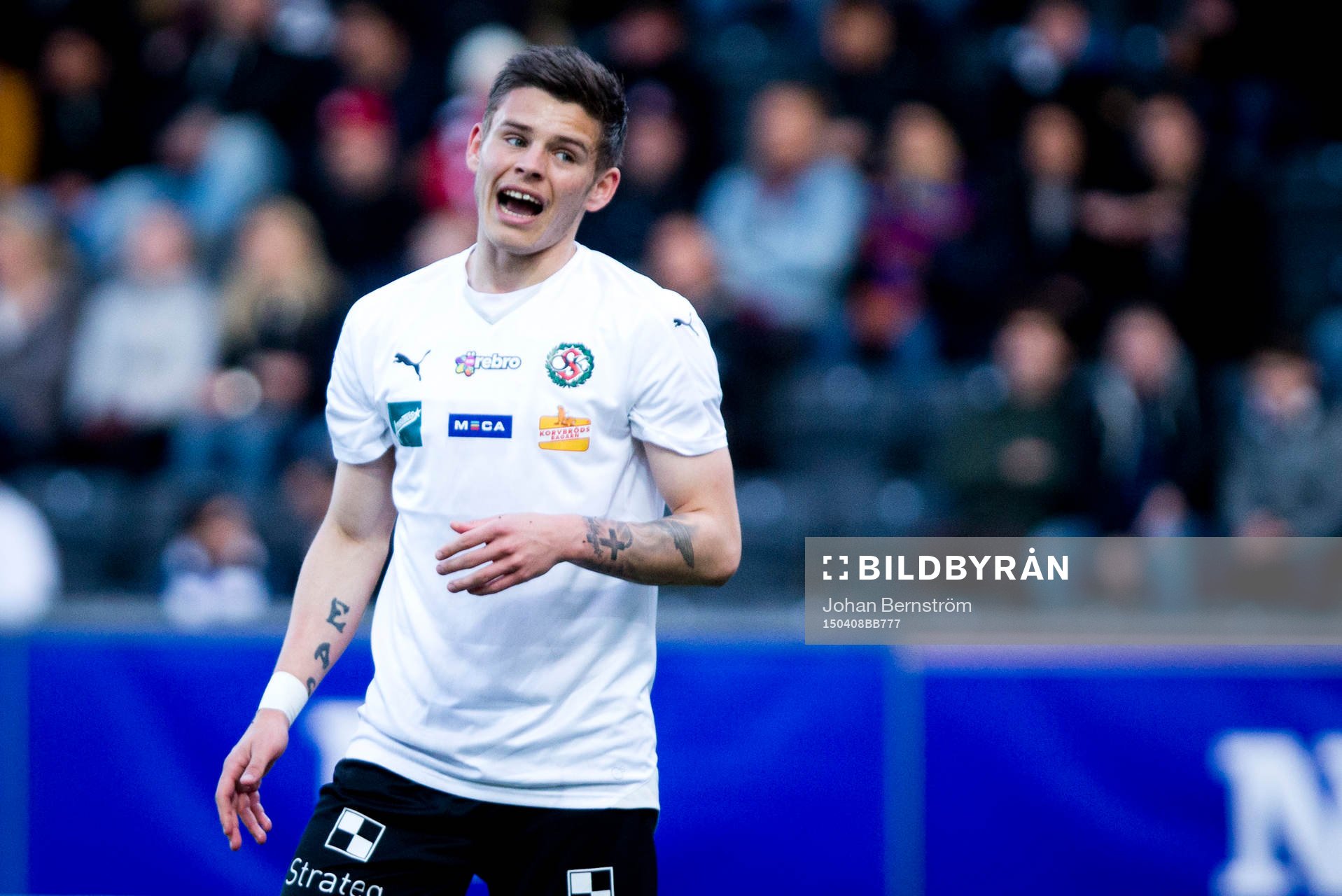 Örebros Eidur Aron Sigurbjörnsson  deppar