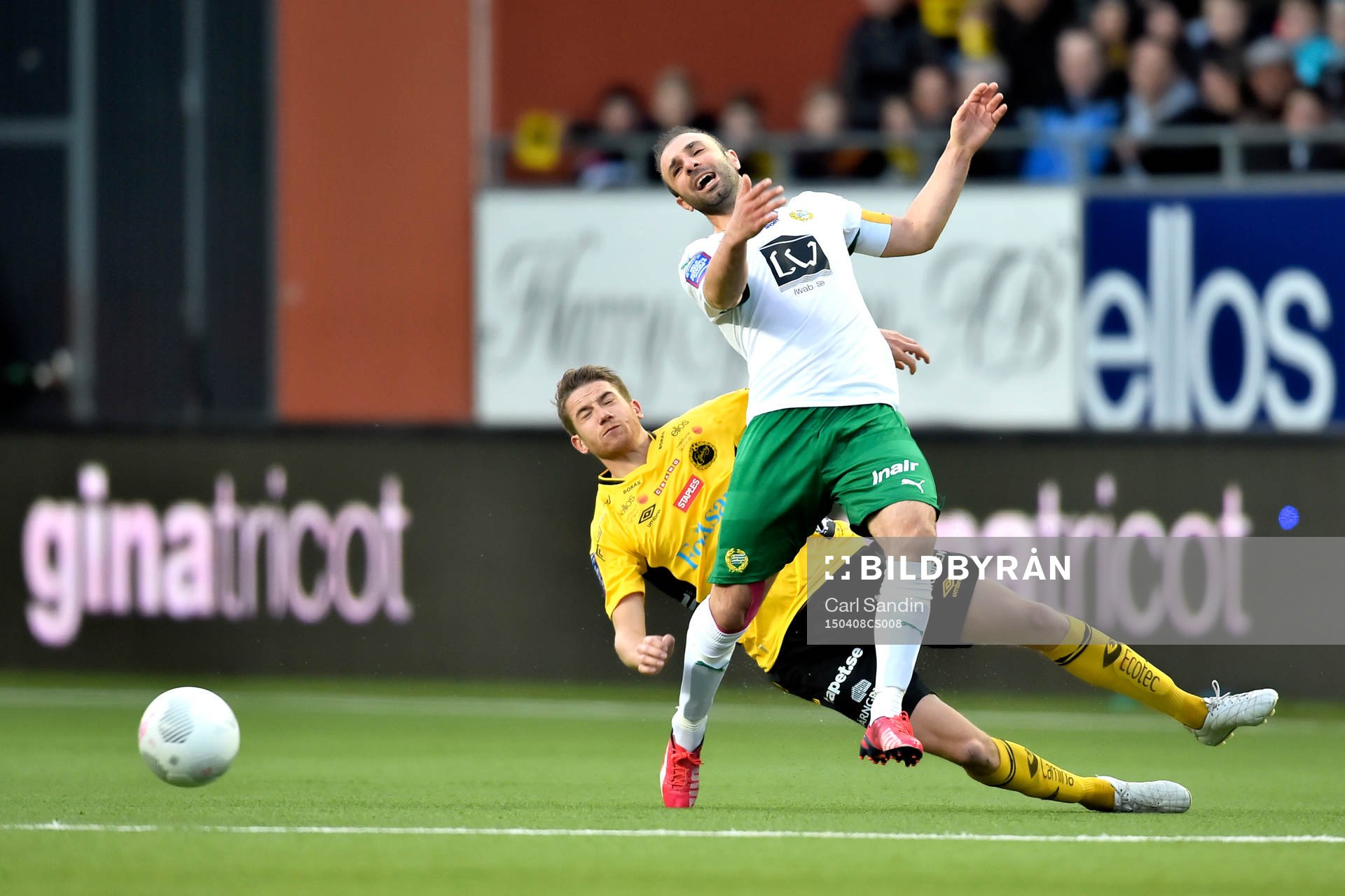 Elfsborgs Marcus Rohdén och Hammarbys Kennedy Bakircioglu