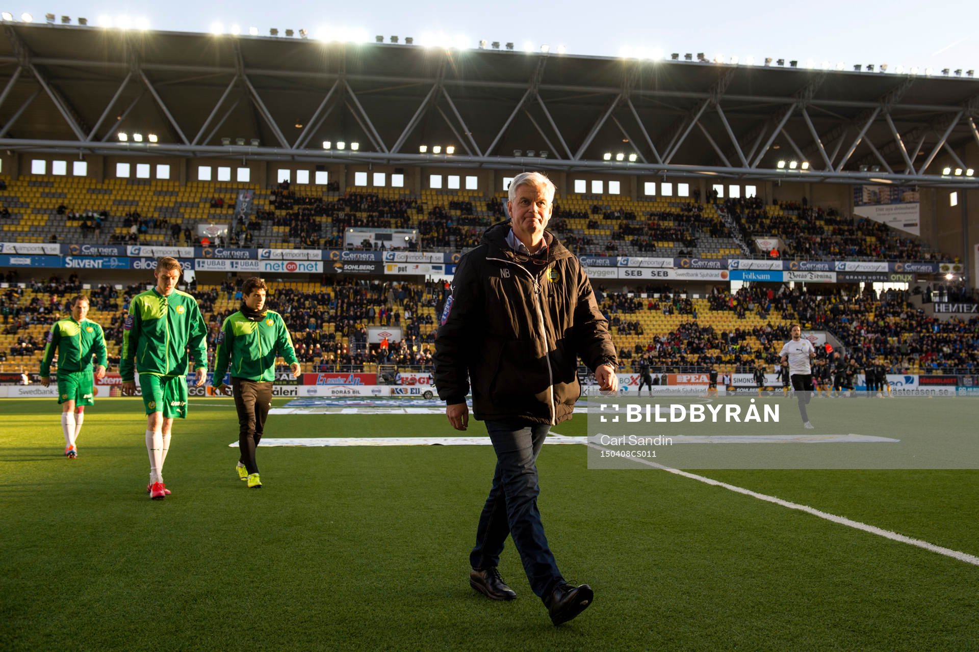 Hammarbys tränare Nanne Bergstrand