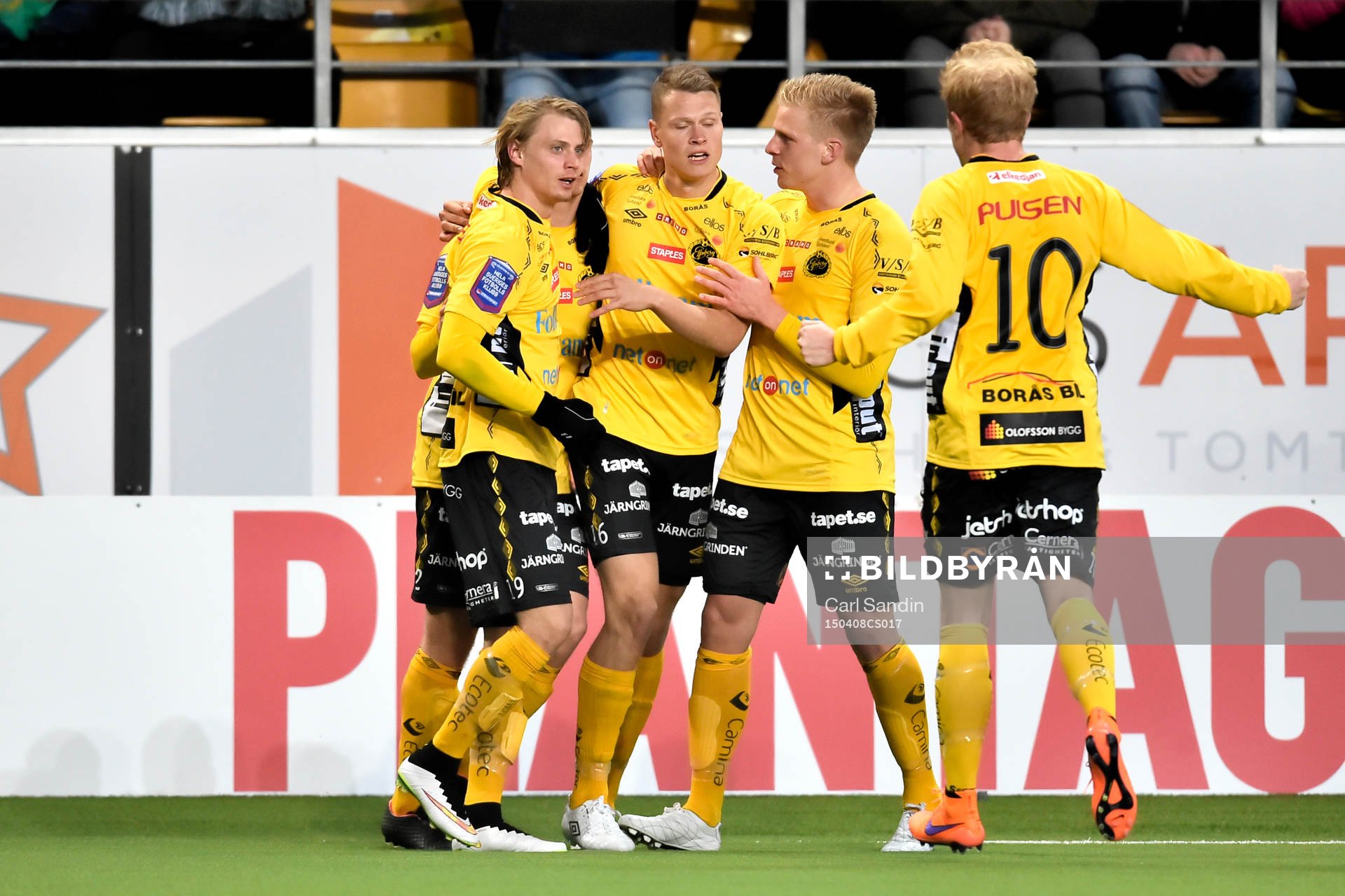 Elfsborgs Simon Hedlund jublar