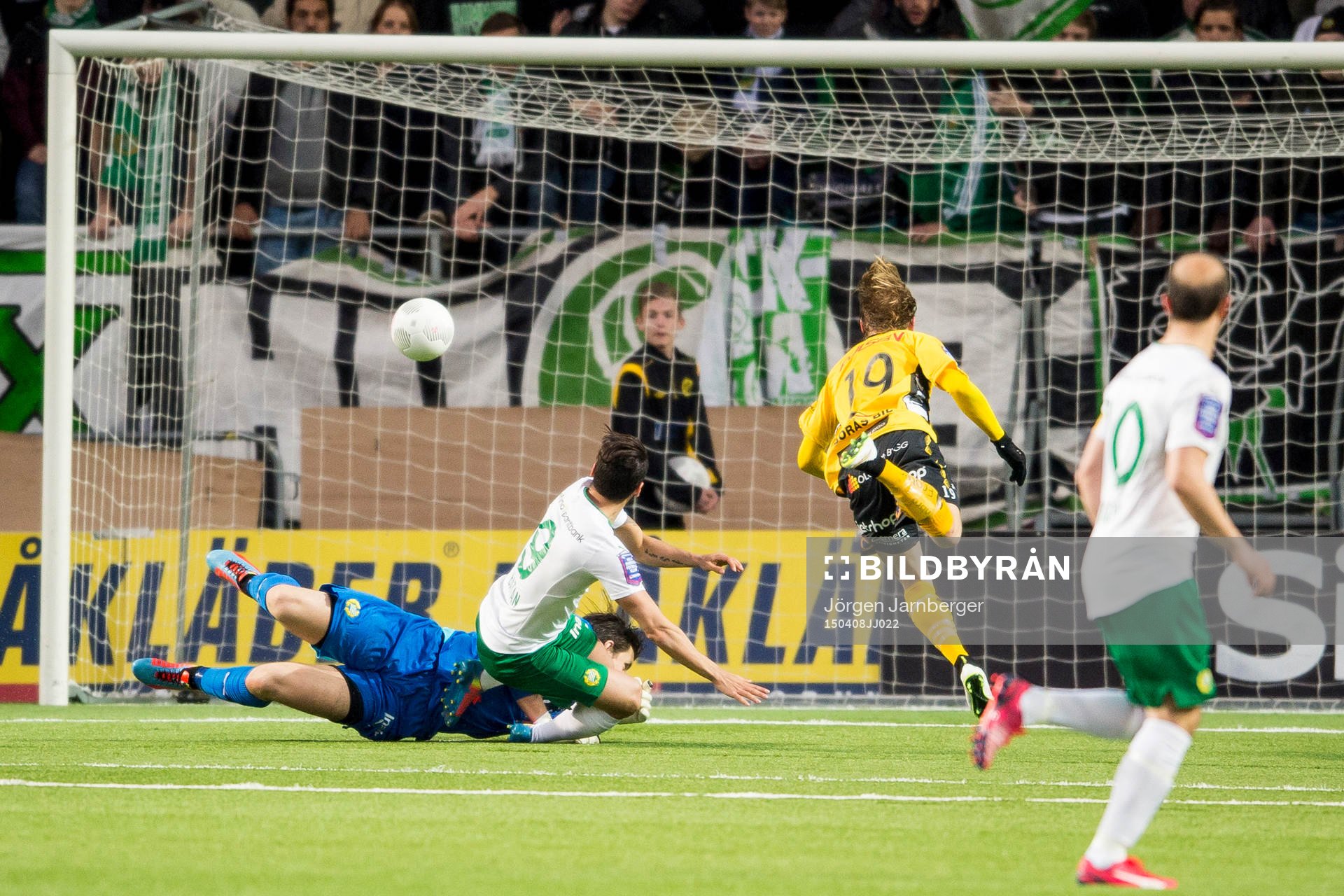 Elfsborgs Simon Hedlund kvitterar till 1-1