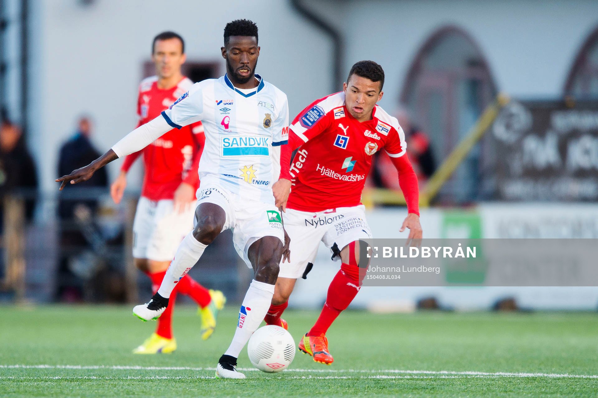 Gefles Dioh Williams och Kalmars Ismael Silva Lima
