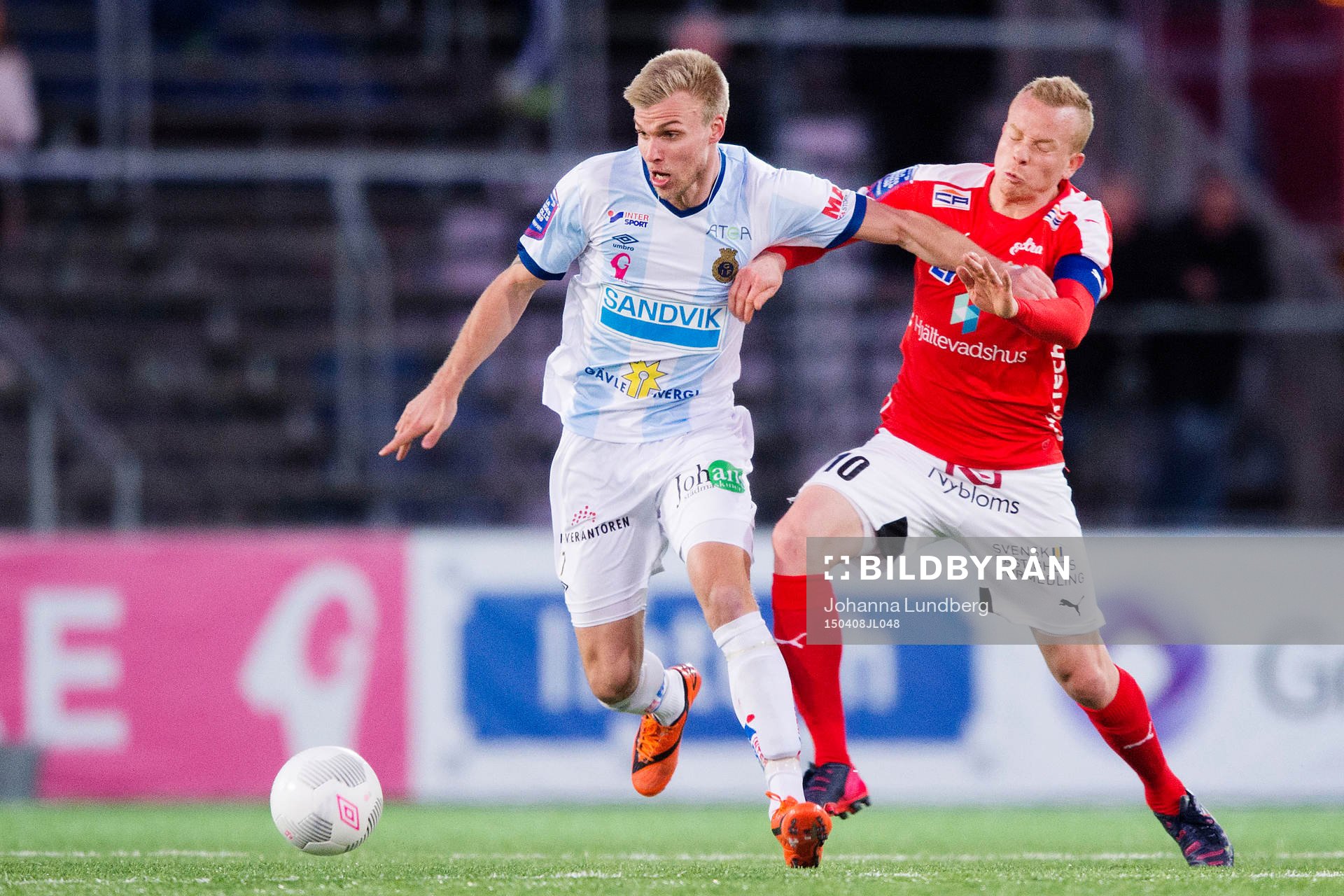 Gefles Robin Nilsson och Tobias Eriksson