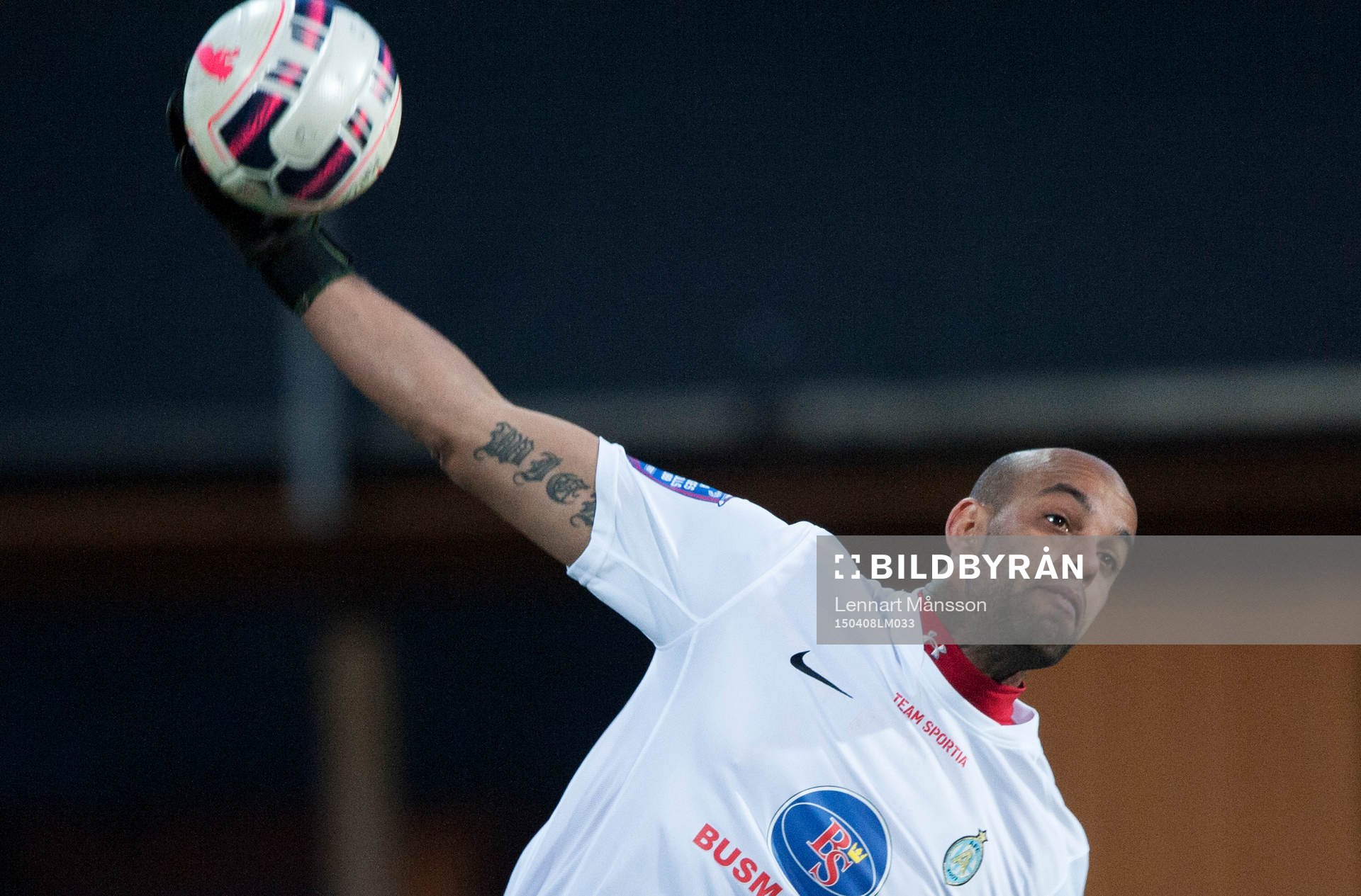 Athletics målvakt Joshua Wicks i matchen i Superettan