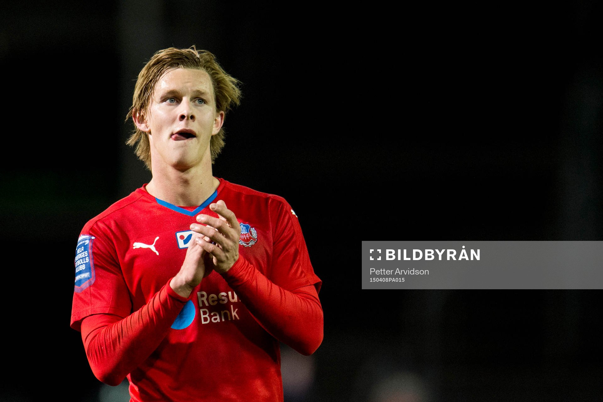 Helsingborgs Emil Krafth deppar