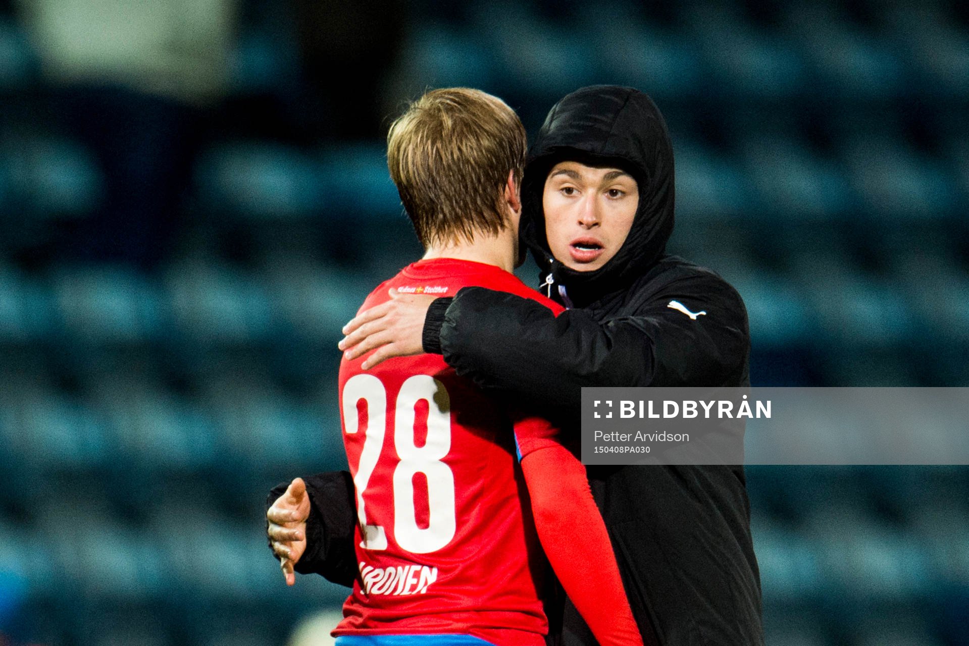 Helsingborgs Jordan Larsson kramar om Jere Uronen