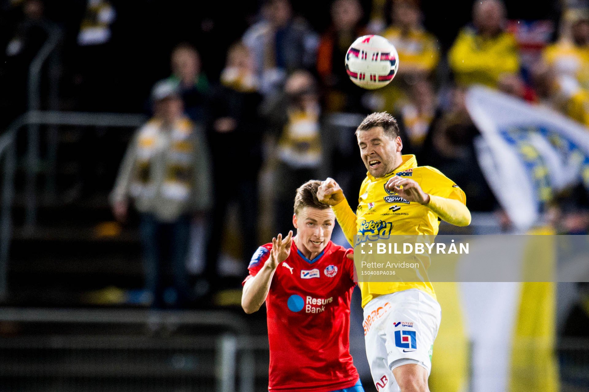 Falkenbergs Stefan Rodevåg och Helsingborgs Carl Johansson