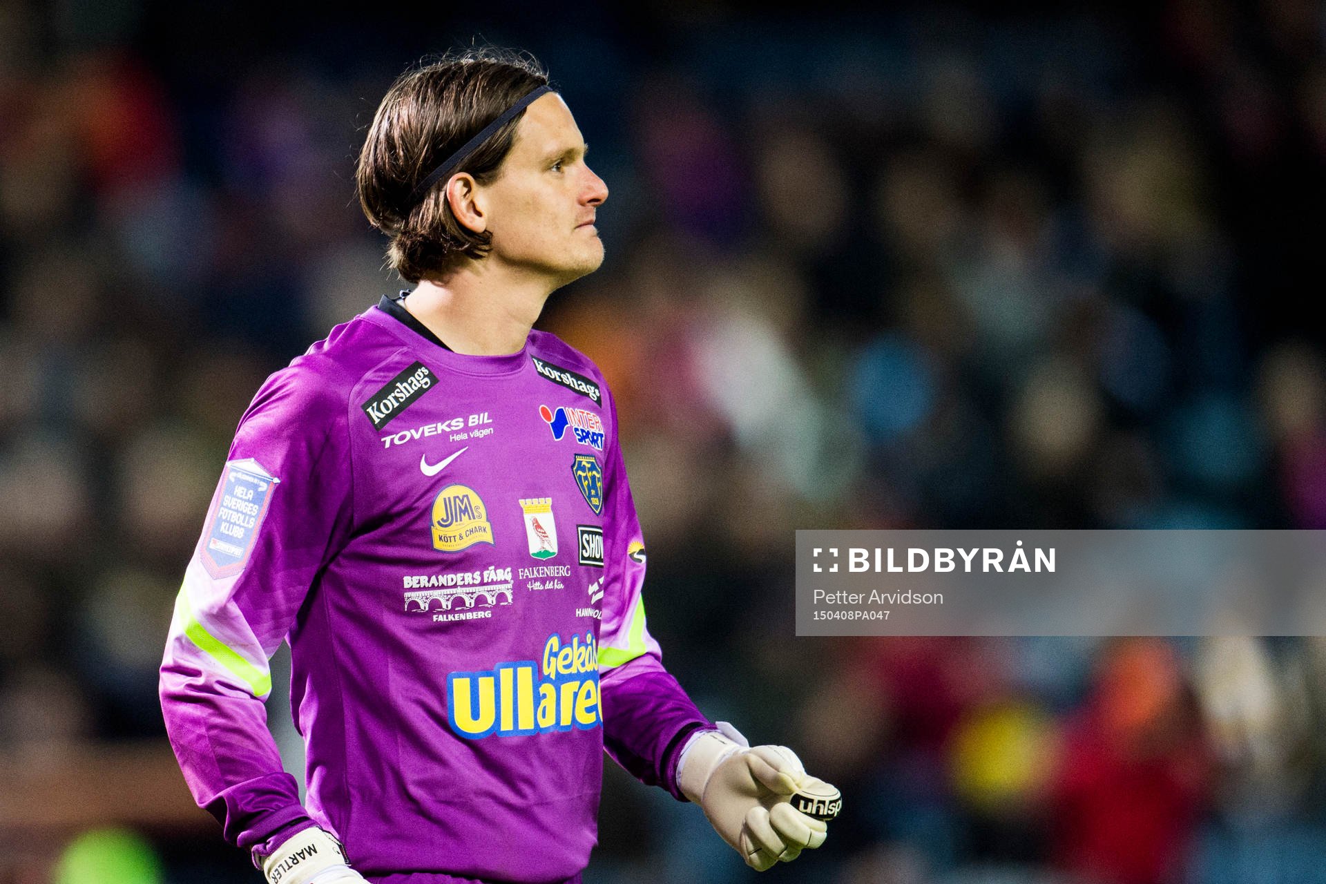 Falkenbergs målvakt Alexander Lundin