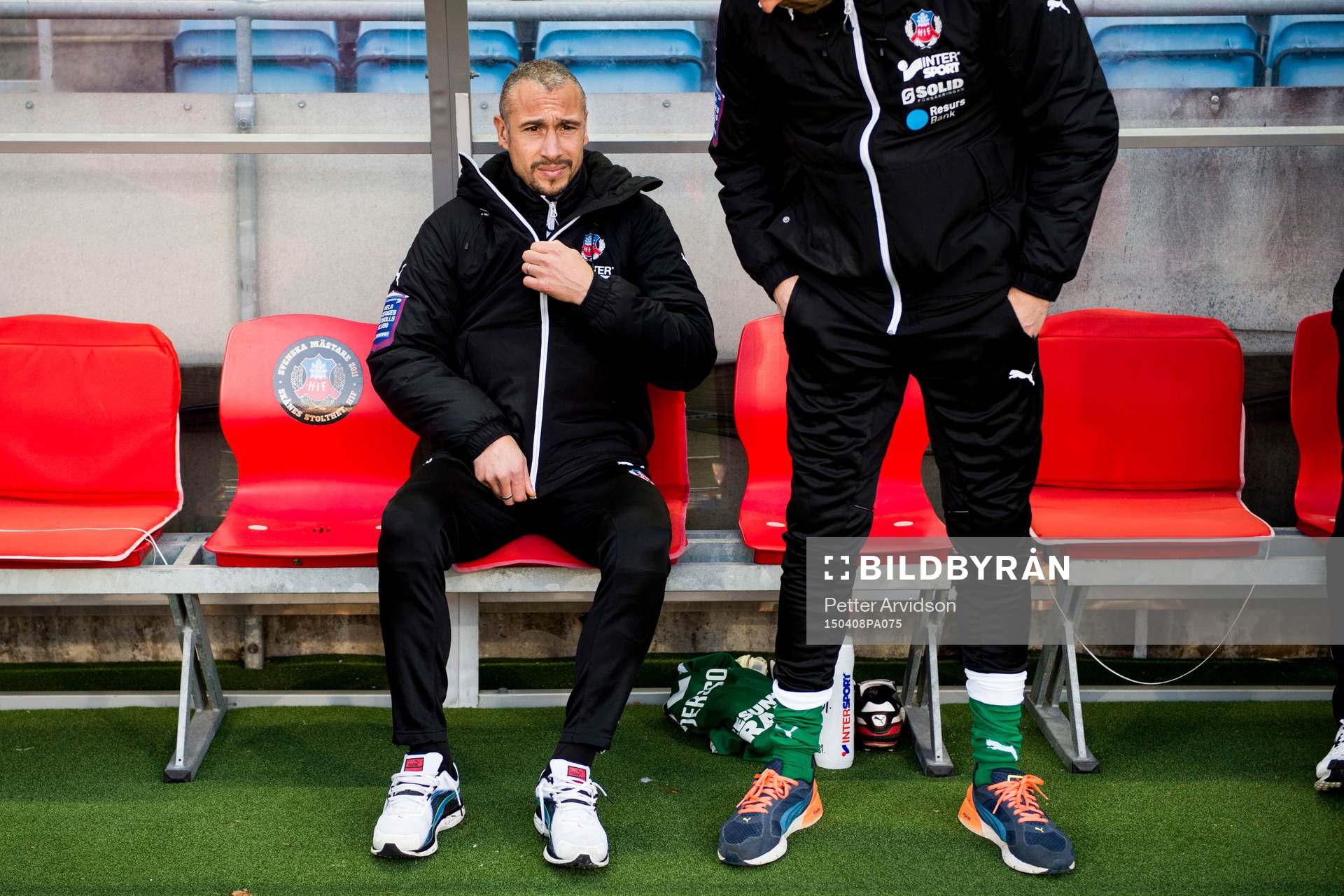Helsingborgs manager Henrik Larsson