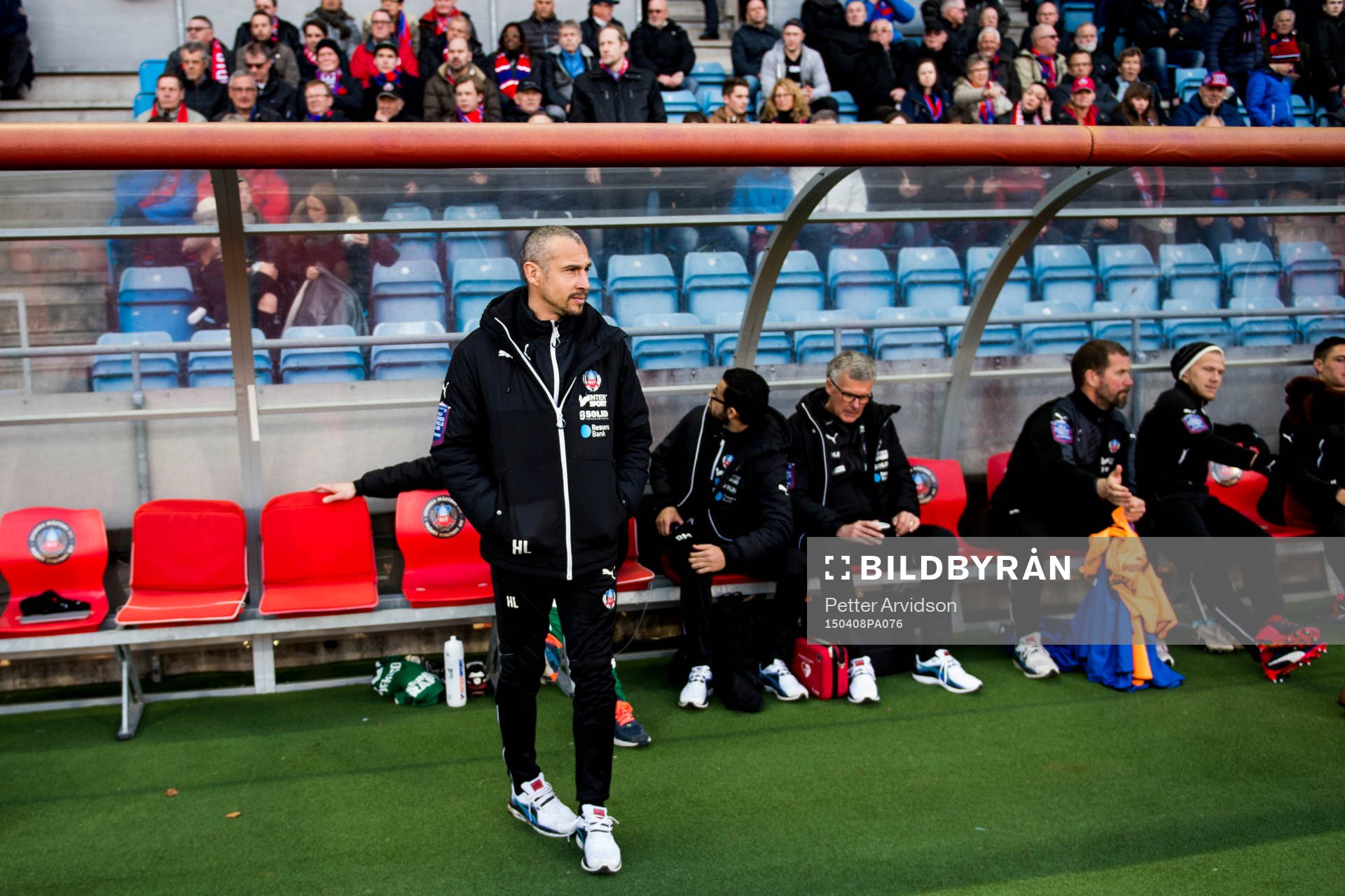 Helsingborgs manager Henrik Larsson