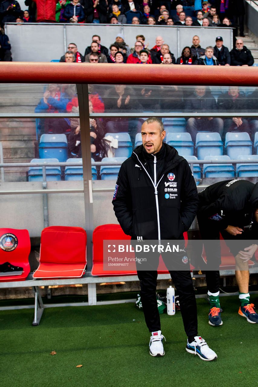 Helsingborgs manager Henrik Larsson