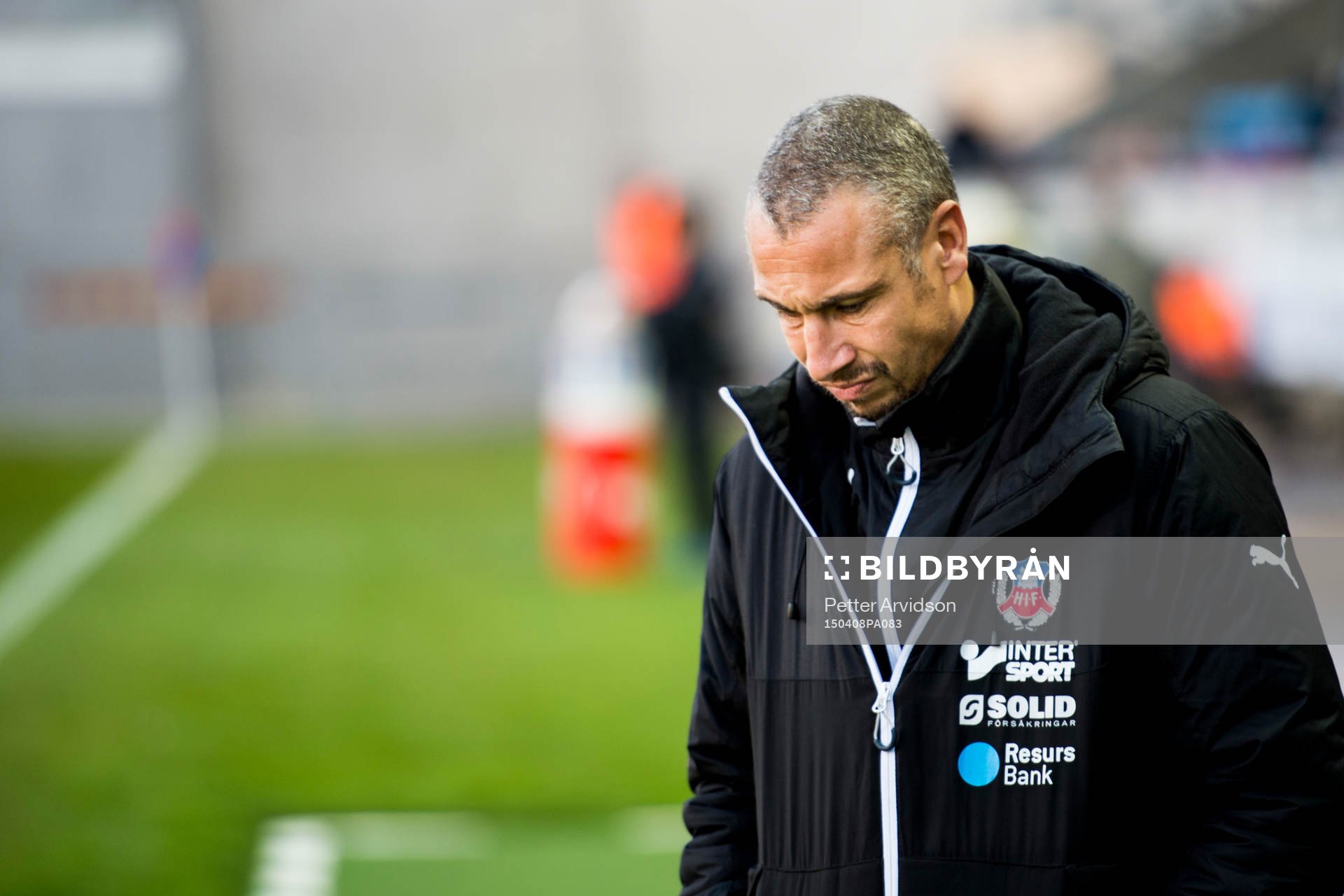 Helsingborgs manager Henrik Larsson deppar