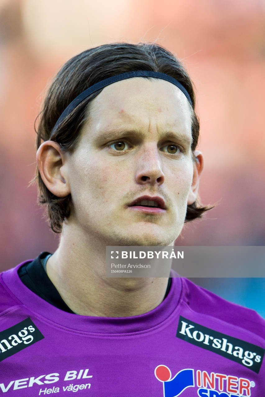 Falkenbergs målvakt Alexander Lundin