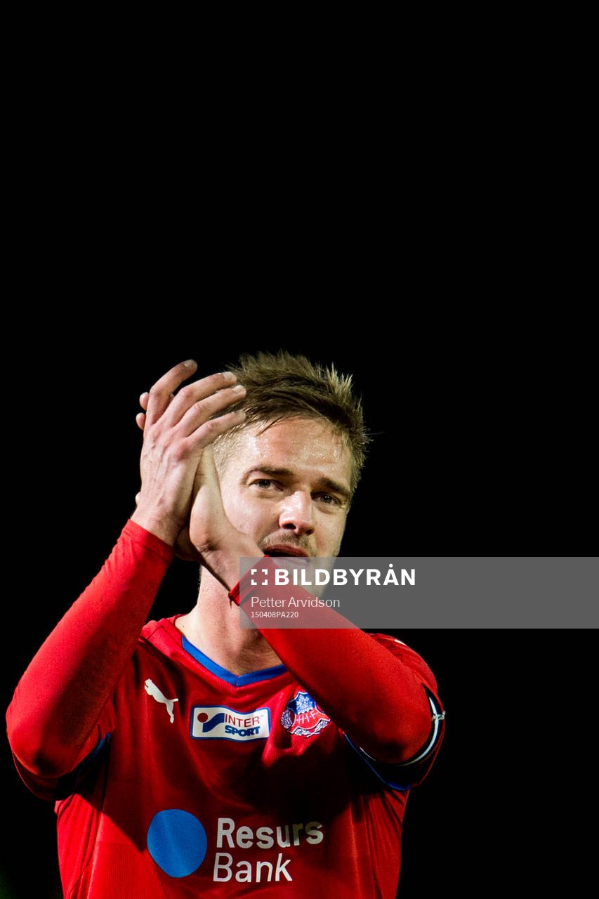 Helsingborgs Johan Mårtensson deppar