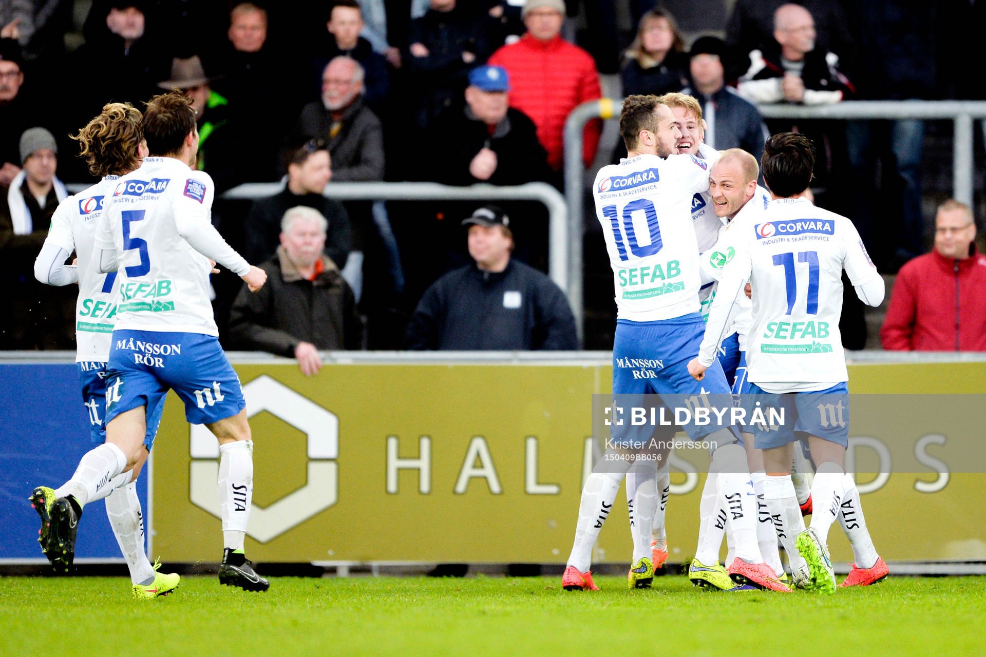 Norrköpings Filip Dagerstål jublar