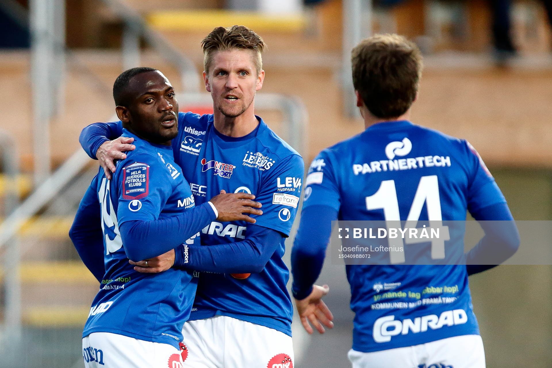 Åtvidabergs Martin Lorentzson kramar om John Owoeri