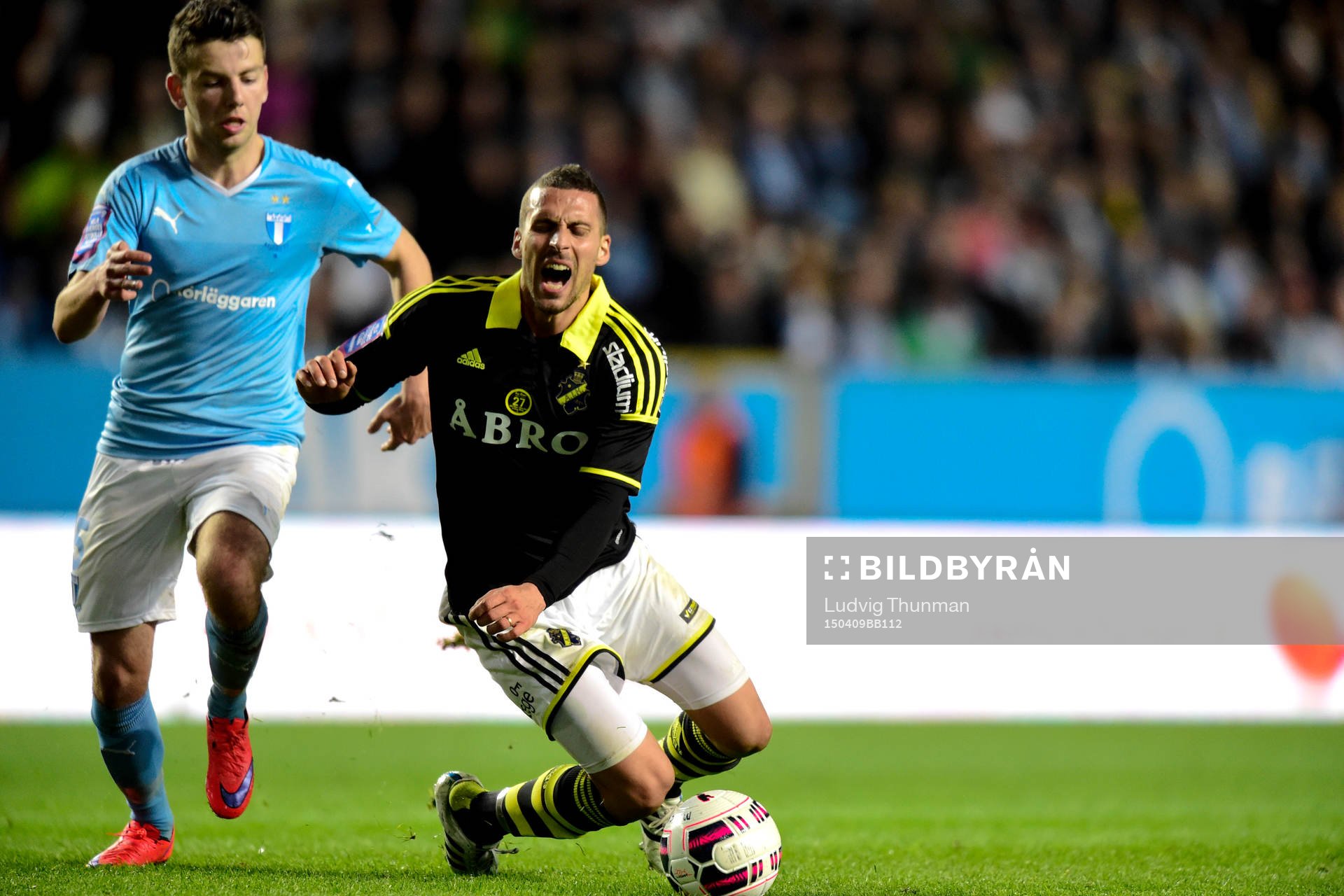 s Panajotis Dimitriadis och Malmö FFs Erdal Rakip