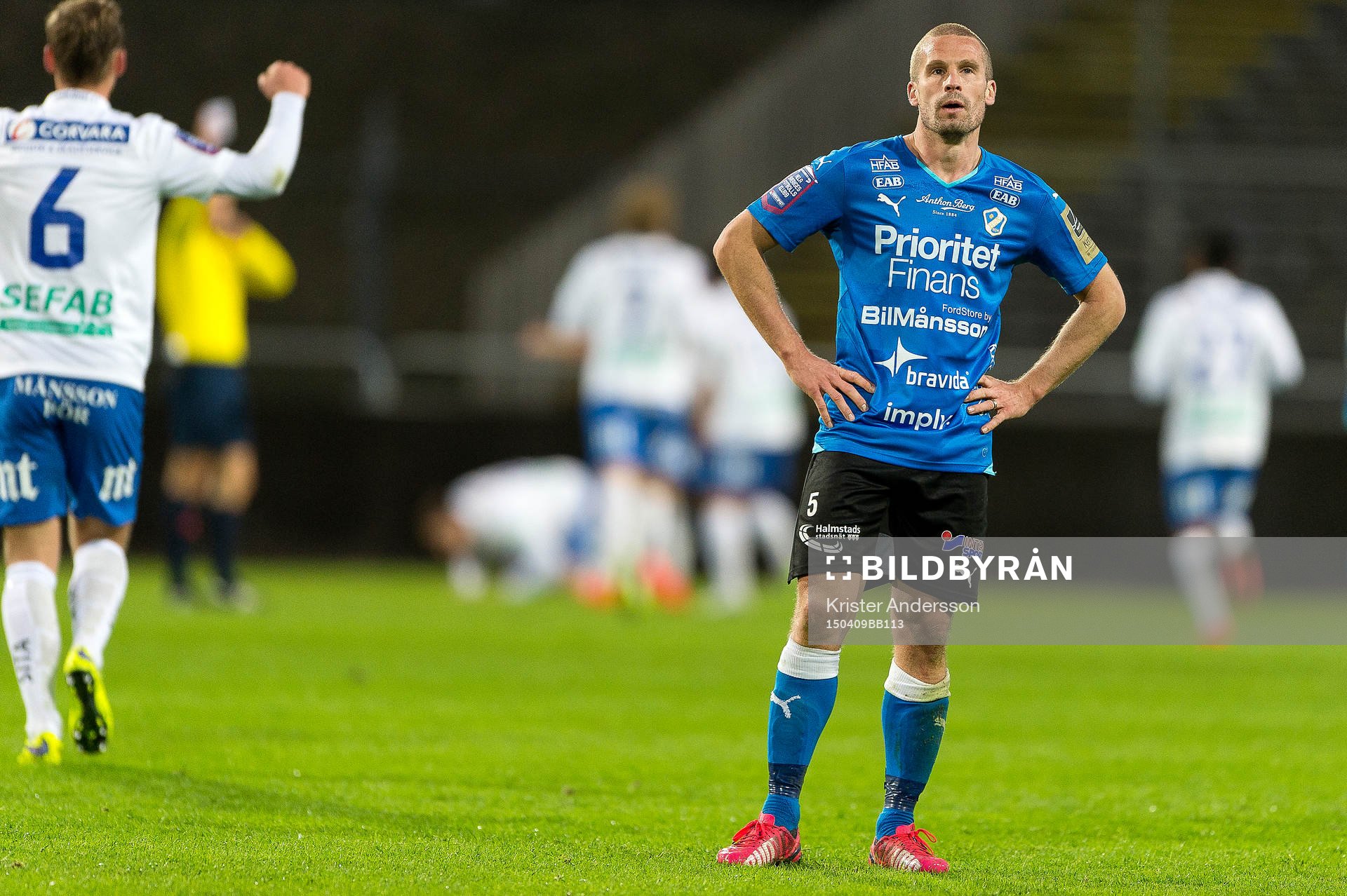 Halmstads Christoffer Andersson deppar