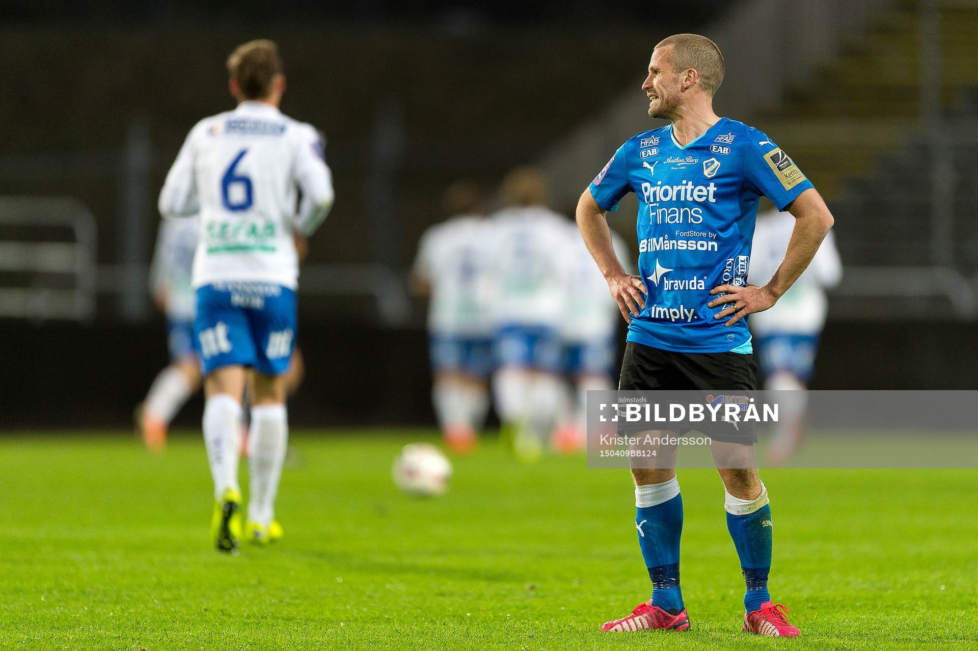 Halmstads Christoffer Andersson deppar