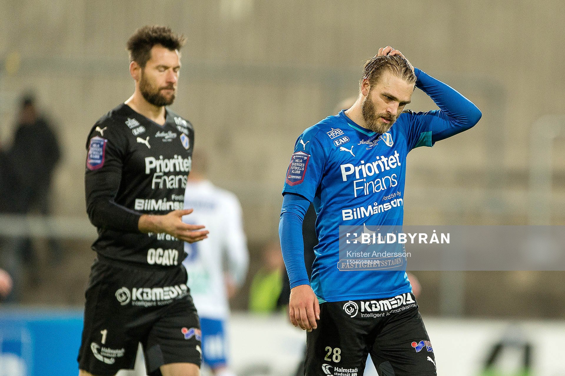 Halmstads Jesper Westerberg deppar