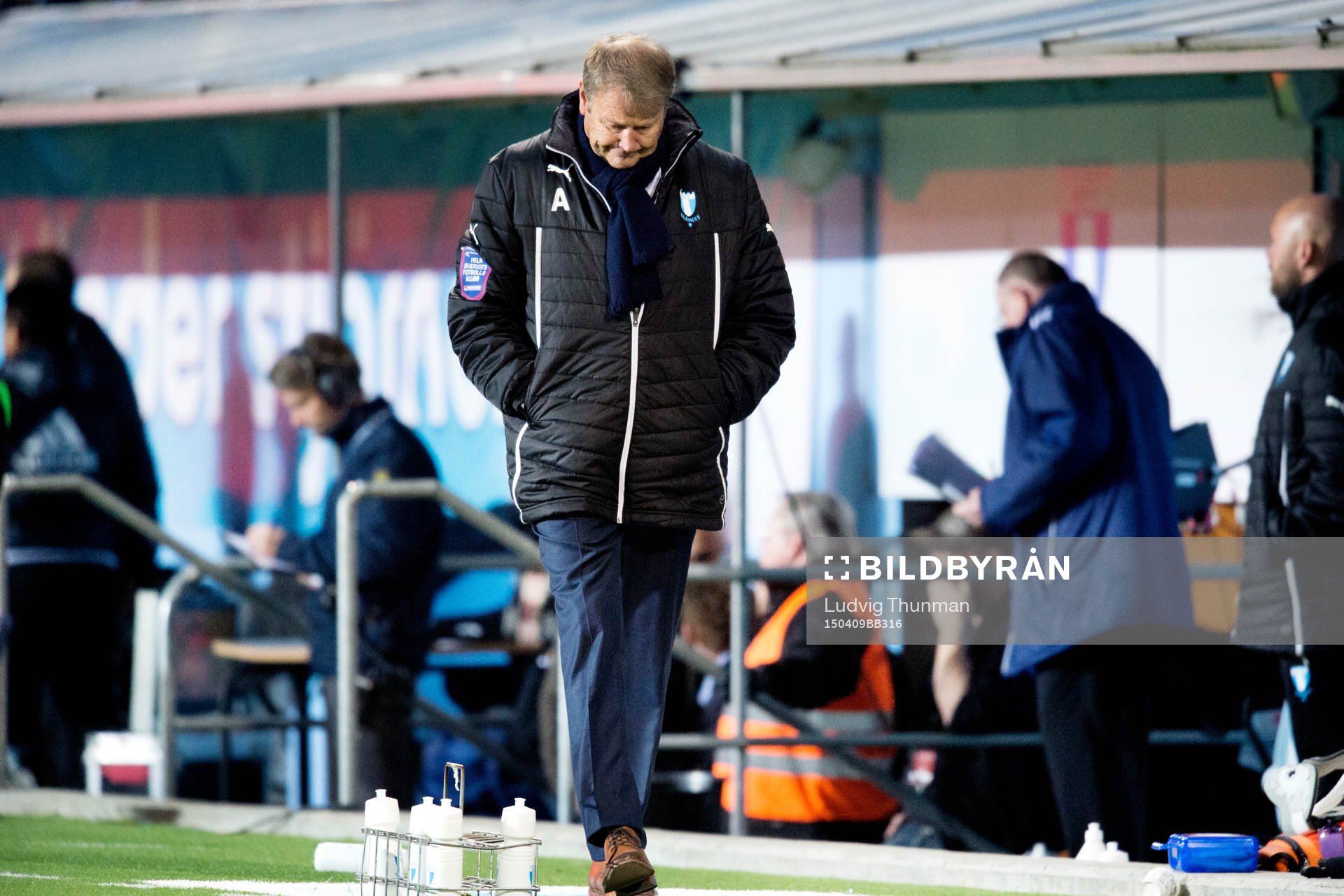 Malmö FFs tränare Åge Hareide deppar