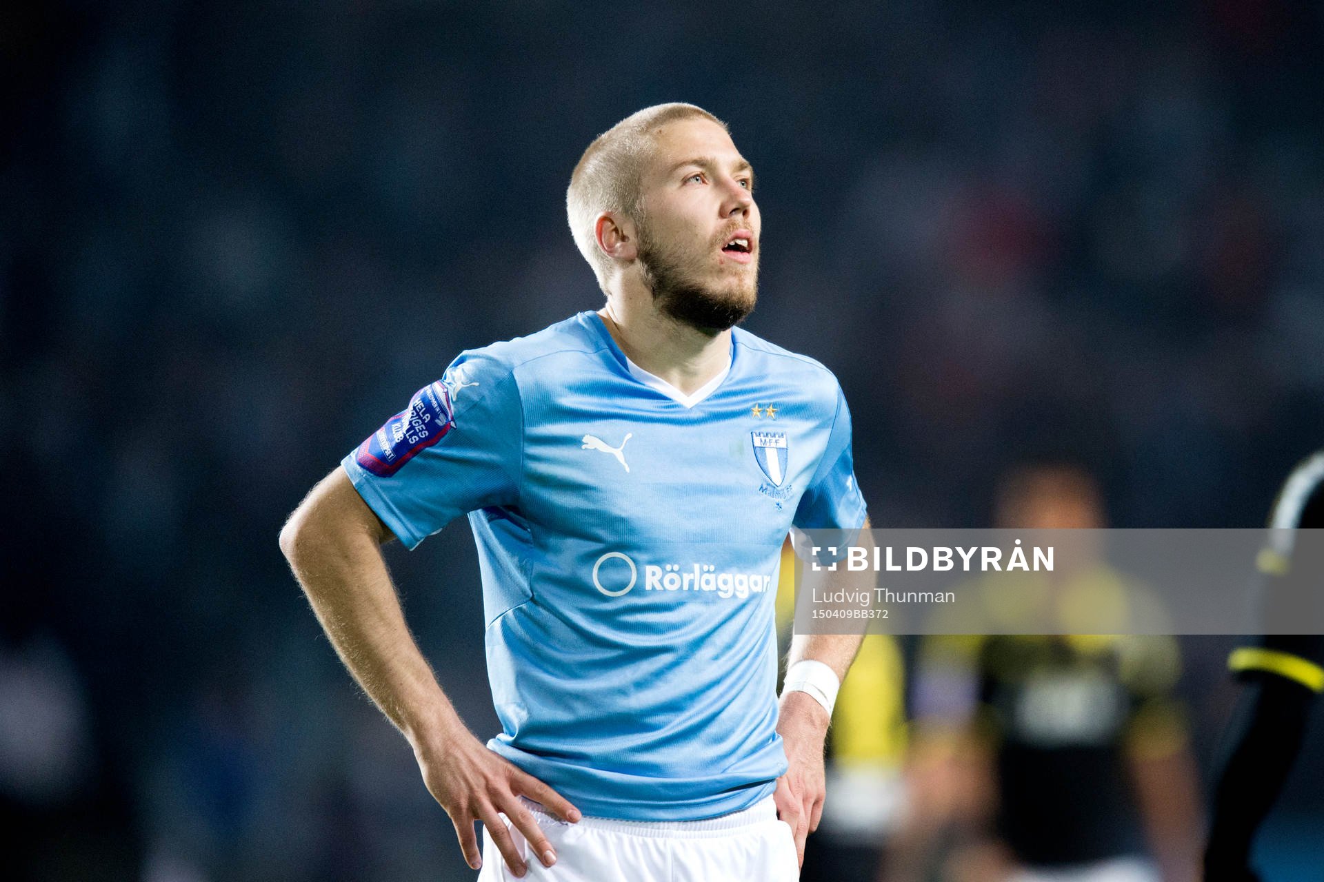 Malmö FFs Oscar Lewicki deppar