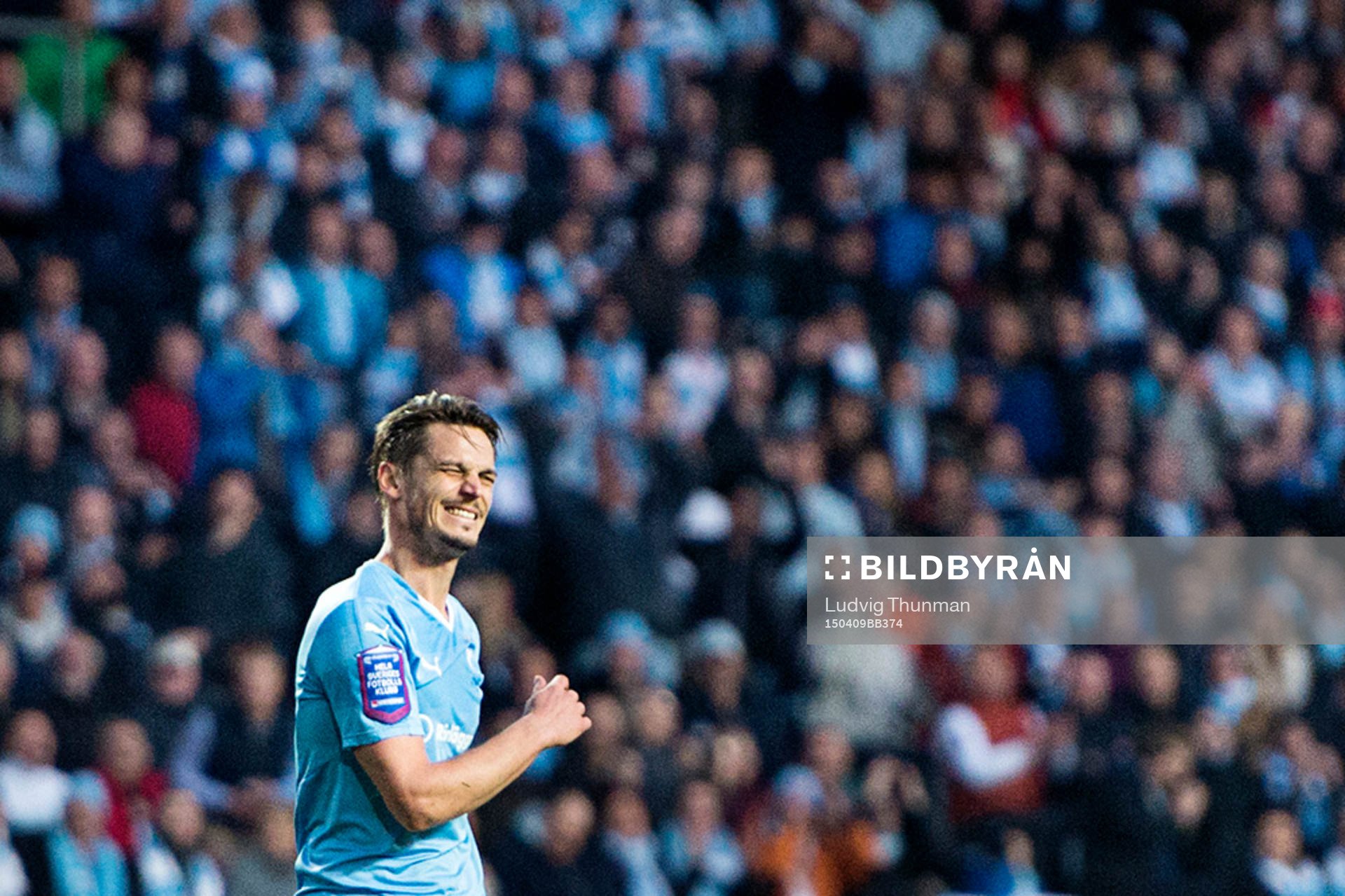 Malmö FFs Markus Rosenberg deppar