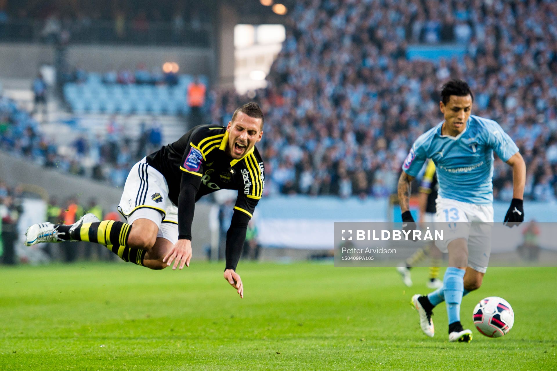 s Panajotis Dimitriadis och Malmö FFs Victor Yoshimar