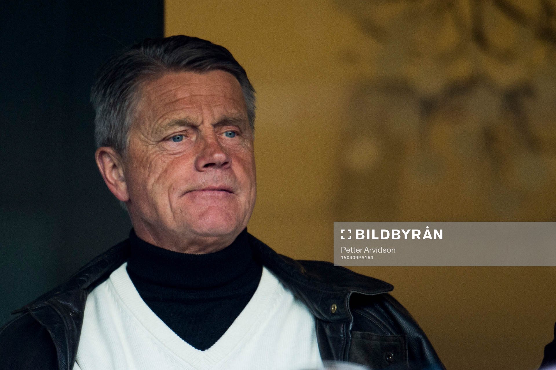 Hasse Borg på läktaren