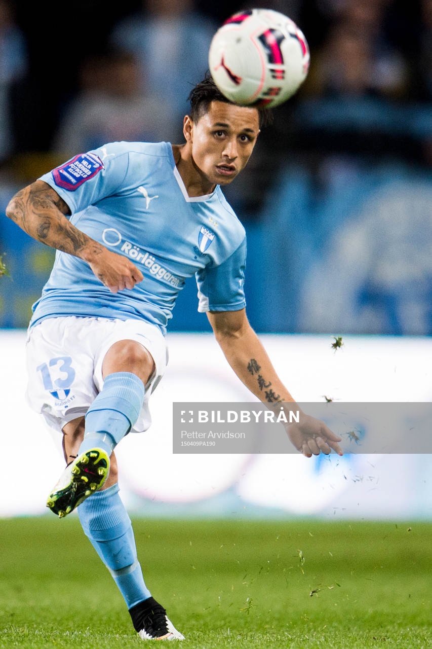 Malmö FFs Victor Yoshimar Yotun Flores