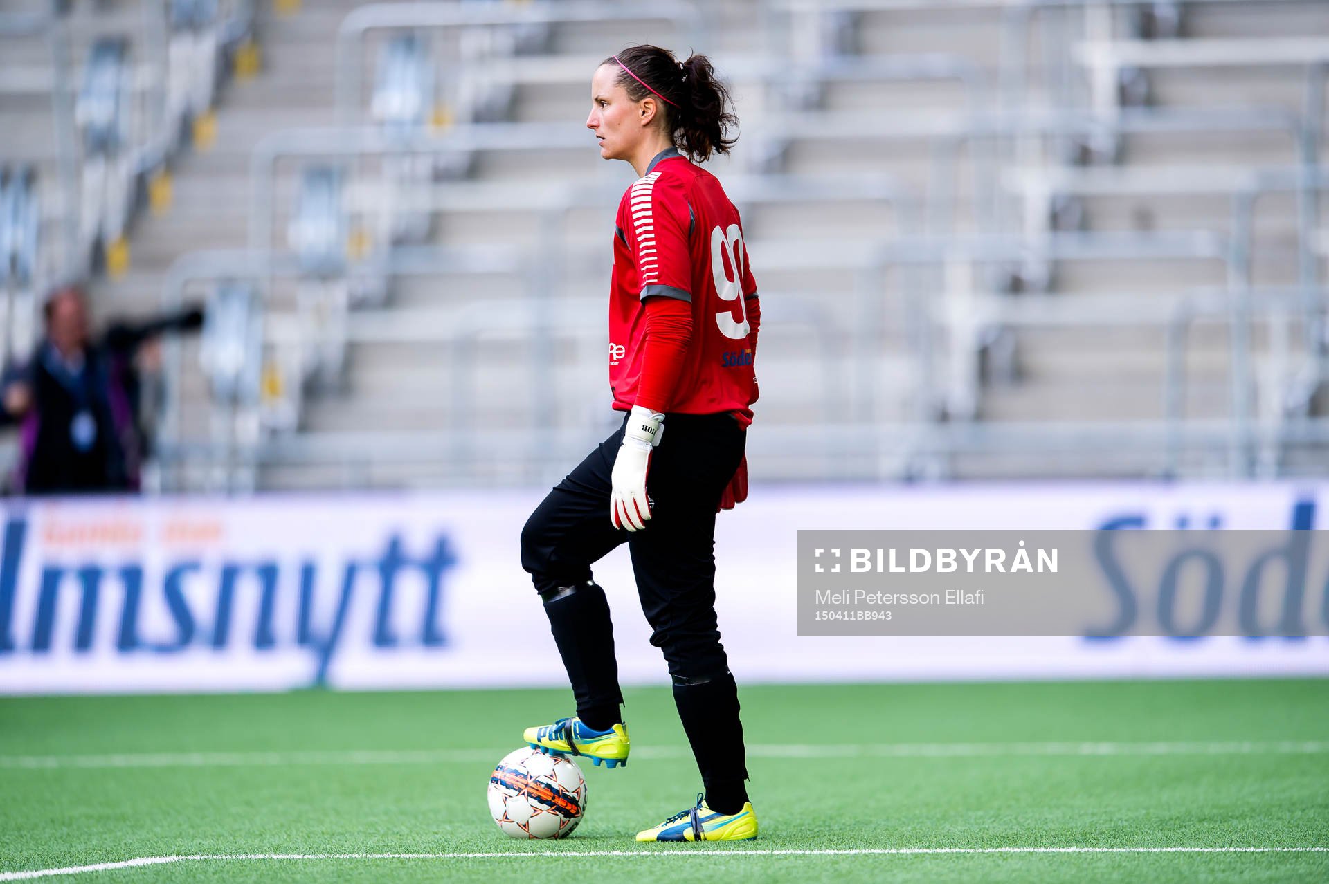 Hammarbys målvakt Sofia Lundgren