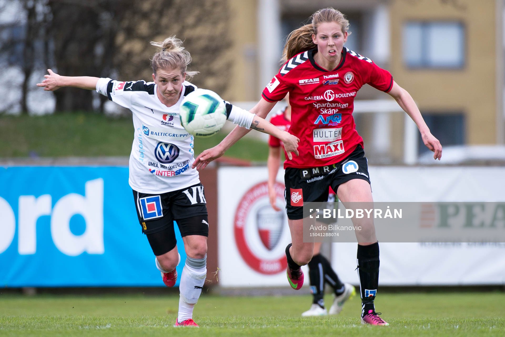 Umeås Ema Åberg Zingmark och Kristianstads Amanda Edgren