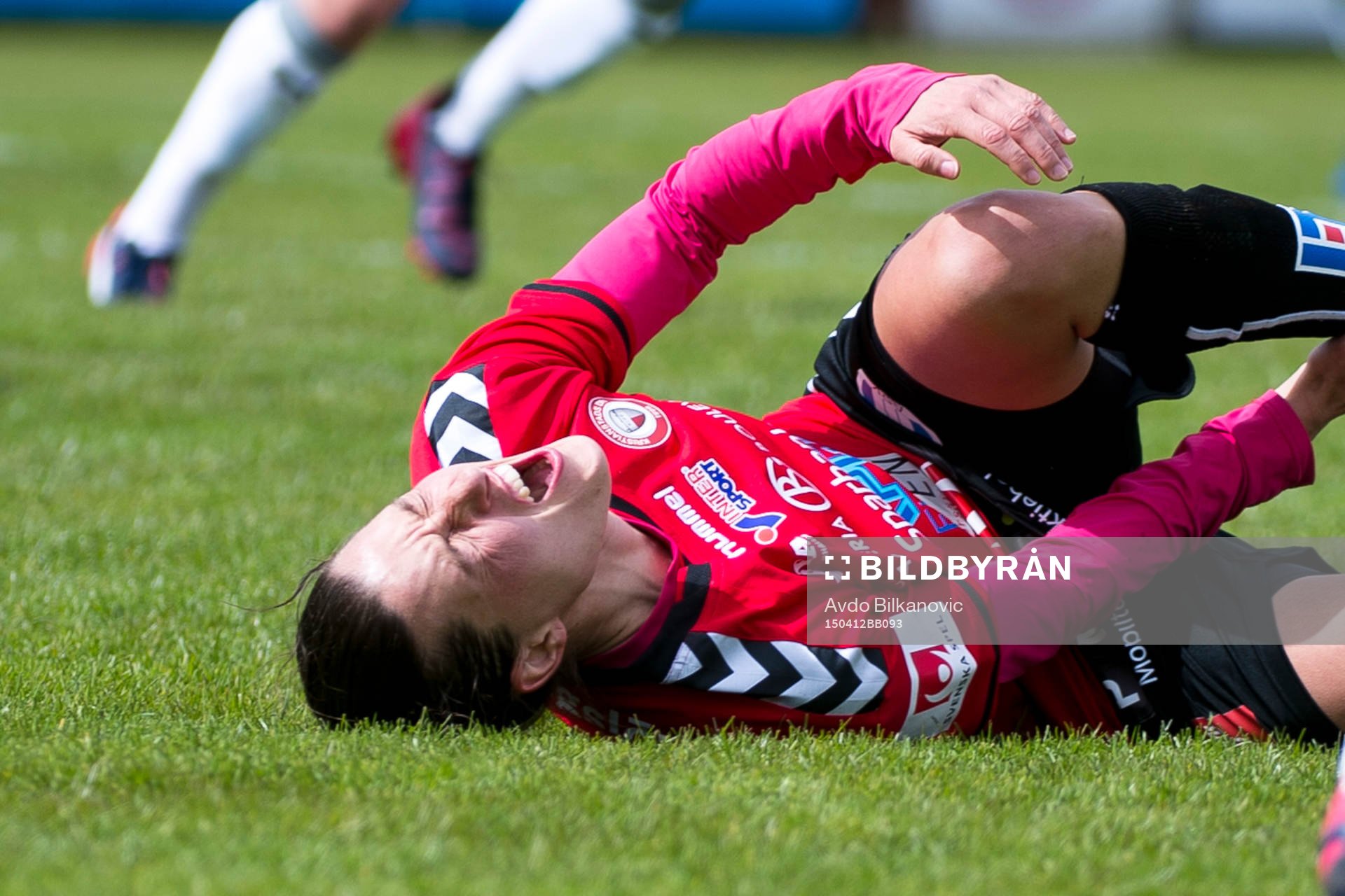 Kristianstads Johanna Rasmussen skadades