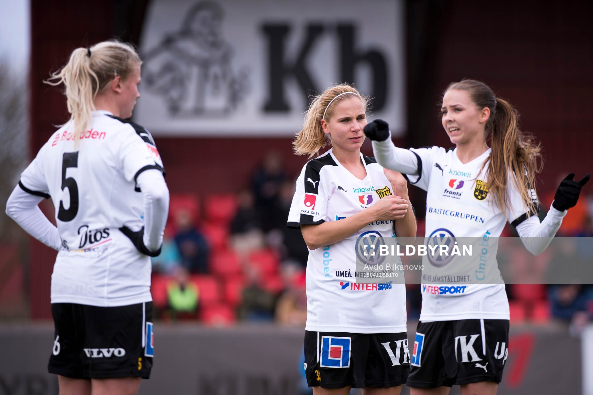 Umeås Hanna Glas, Tuija Hyyrynen och Johanna Nyman
