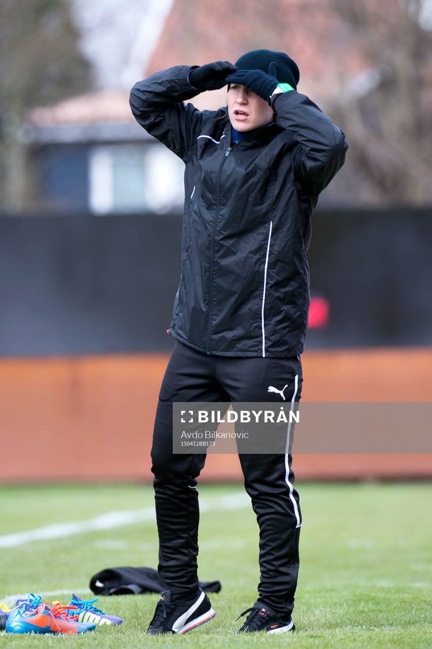 Umeås tränare Maria Bergkvist