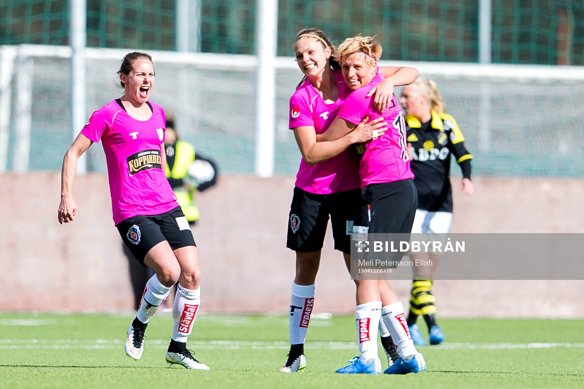 under fotbollsmatchen i Damallsvenskan mellan AIK och