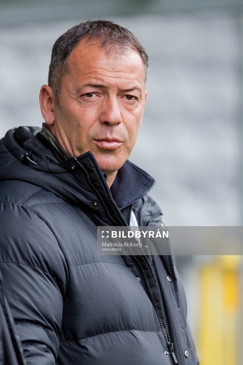 Landskronas tränare  Zvezdan Milosevic