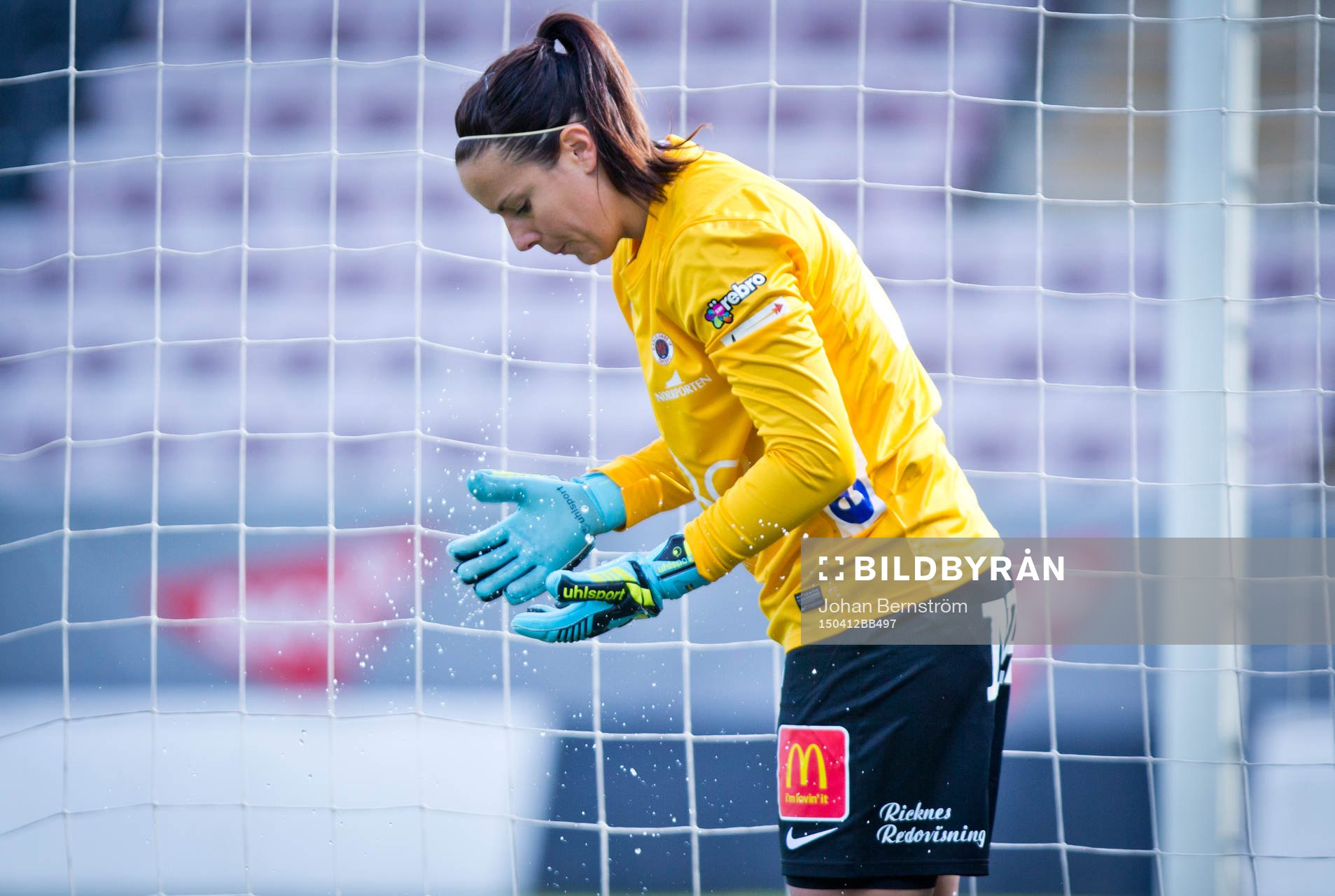 Örebros målvakt Carola Söberg