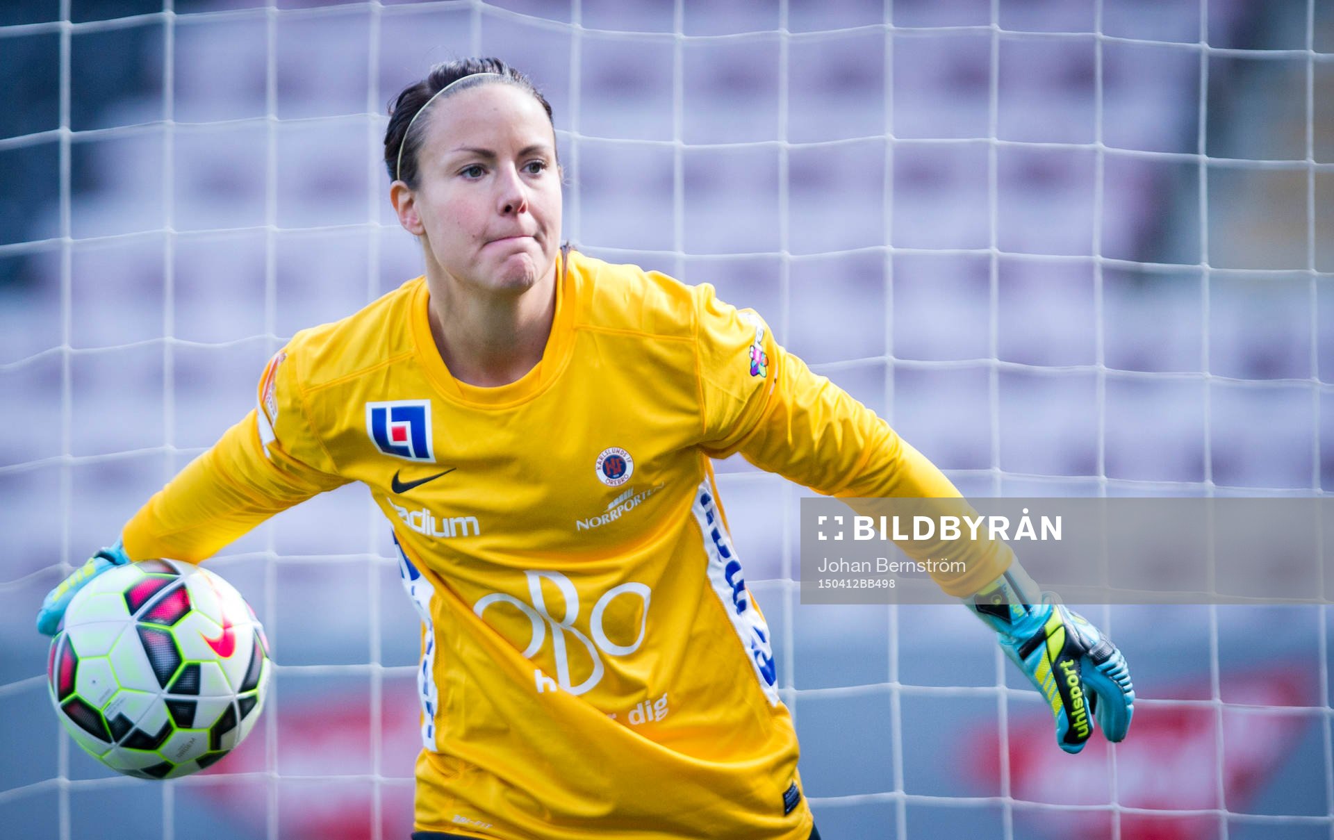 Örebros målvakt Carola Söberg