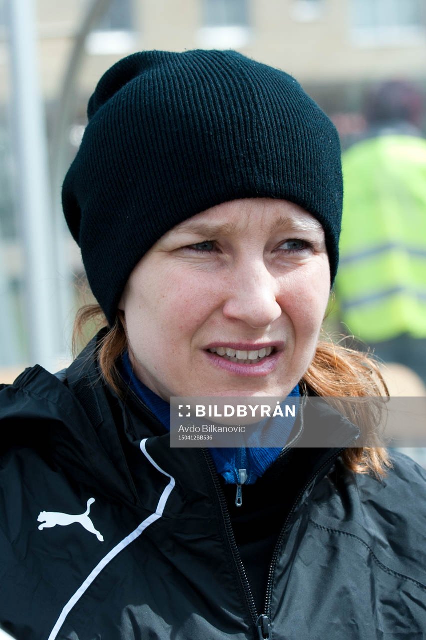 Umeås tränare Maria Bergkvist