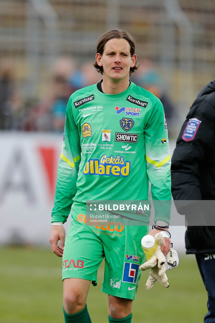 Falkenbergs Målvakt Otto Martler