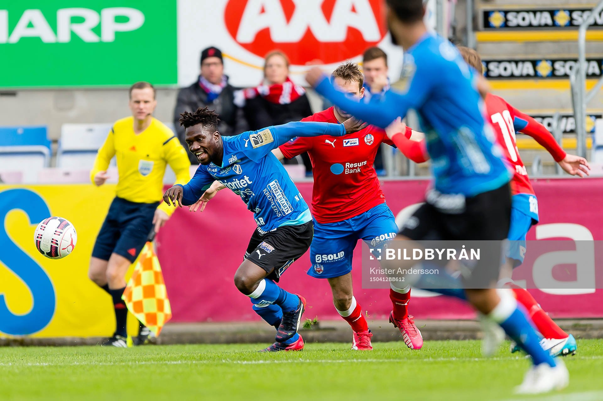 Halmstads King Osei Gyan