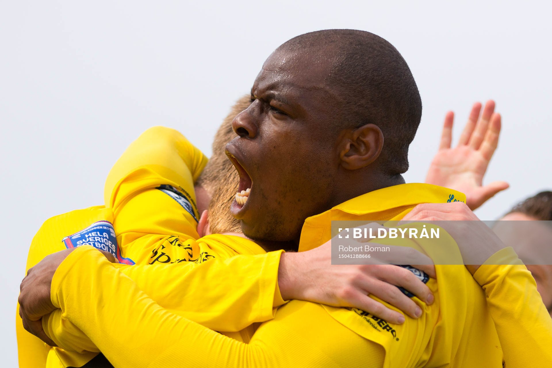 Falkenbergs Hakeem Araba jublar