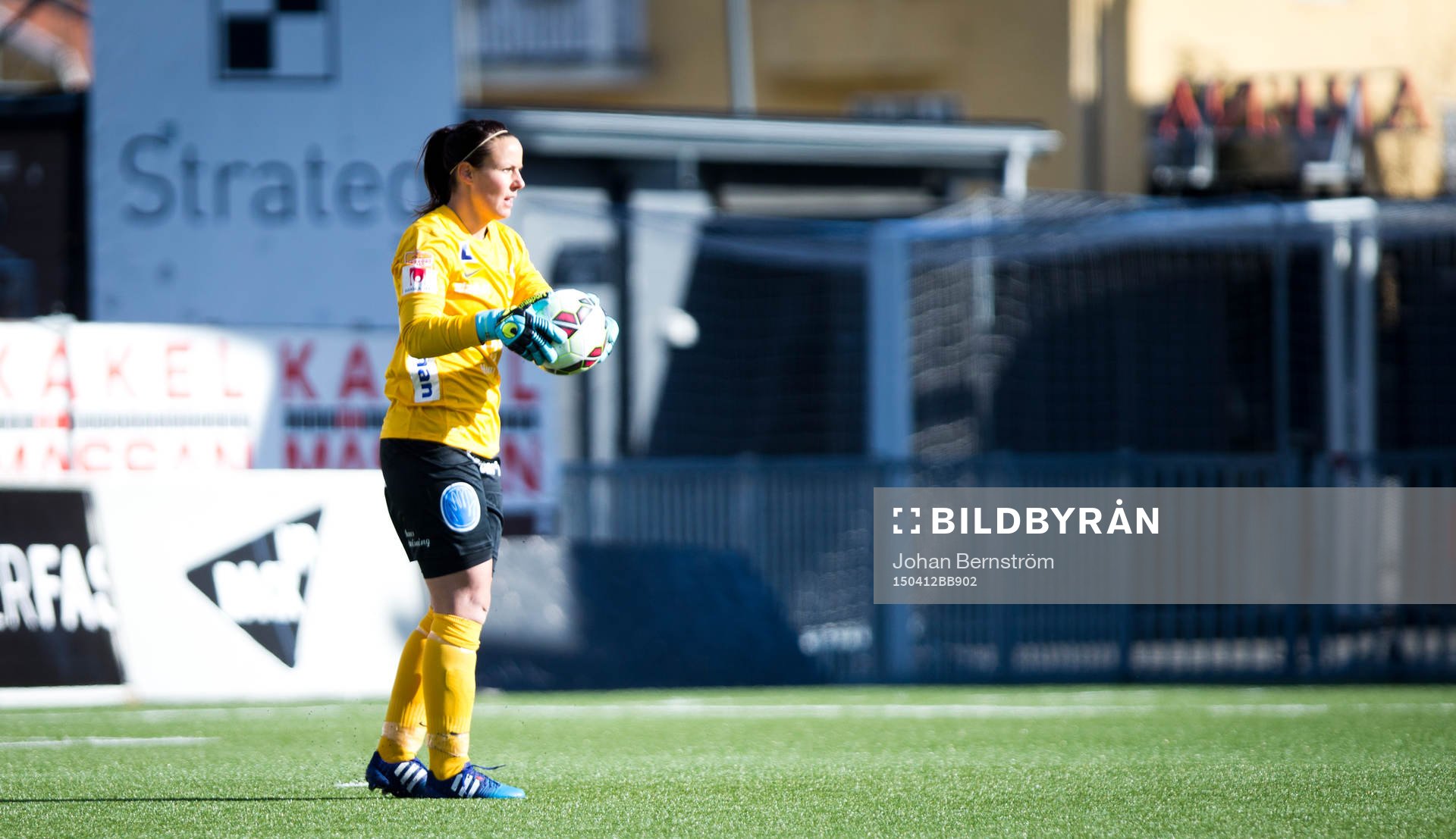 Örebros målvakt Carola Söberg