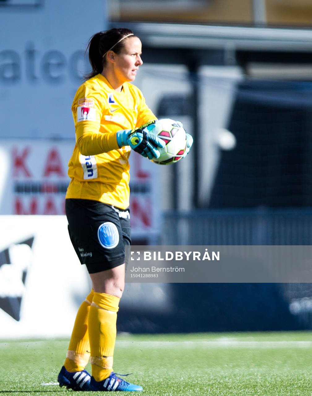 Örebros målvakt Carola Söberg
