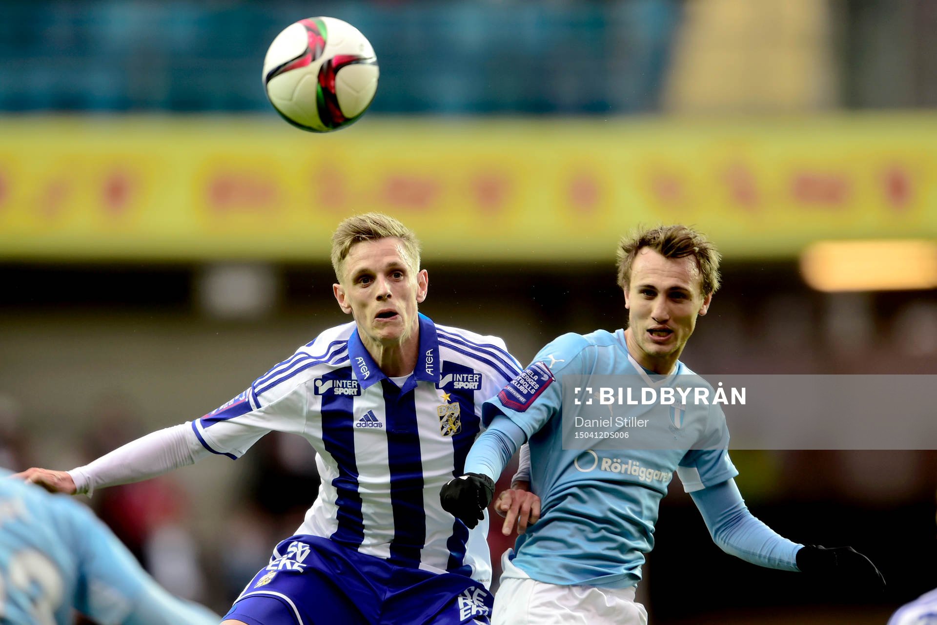 IFK Göteborgs Sören Rieks och Malmö FFs Magnus Wolff